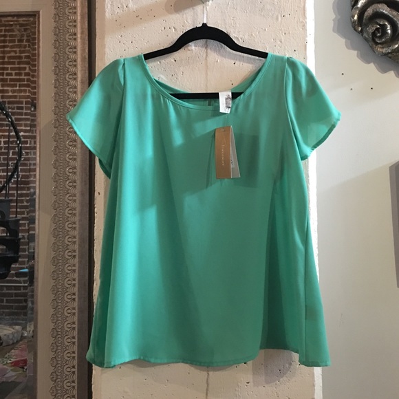 Francesca's Collections Tops - Brand new! Turquoise top from Francesca's