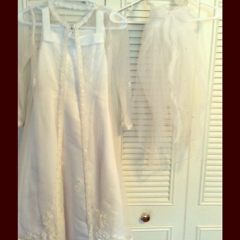 Designer Communion Dress by Nu Angel size 10