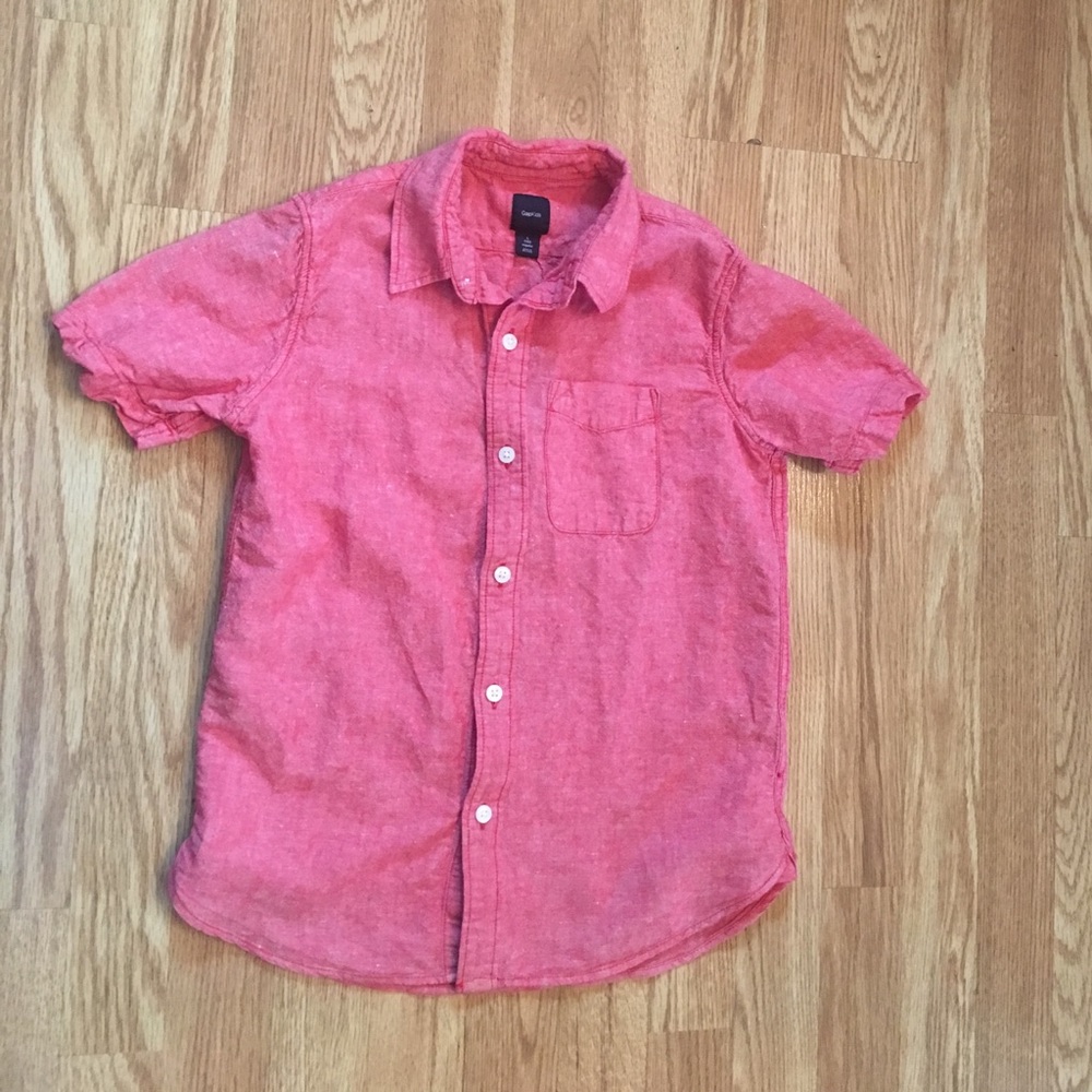Boys Gap Button Down Short Sleeve shirt