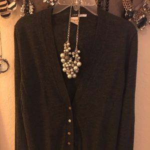 J. Crew V Neck Cardigan