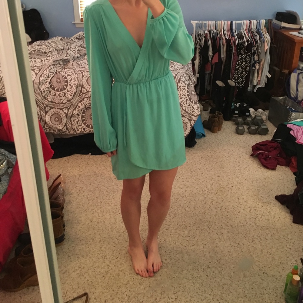 Tiffany blue dress