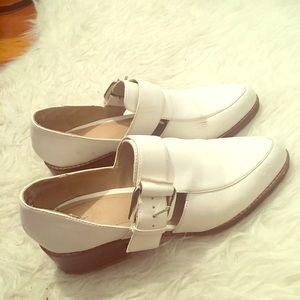 White Zara shoes
