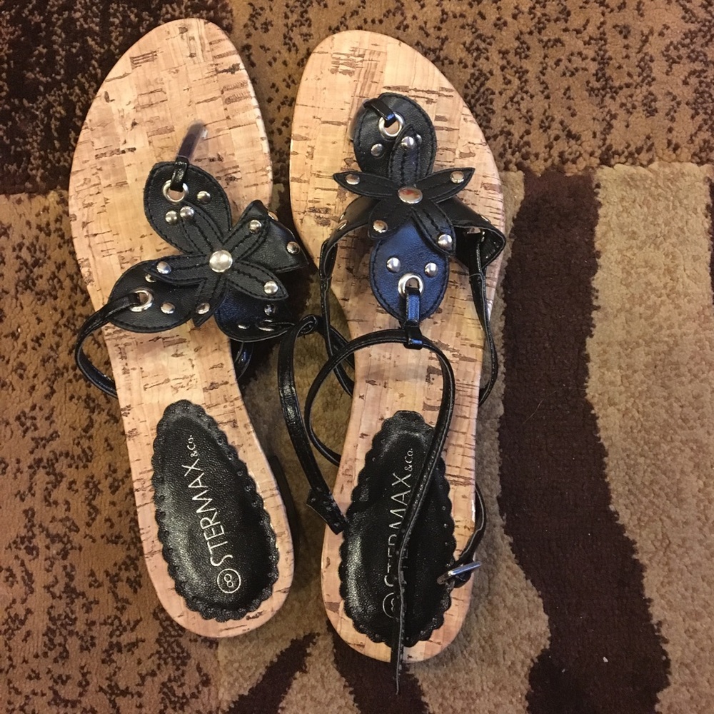 Black sandals