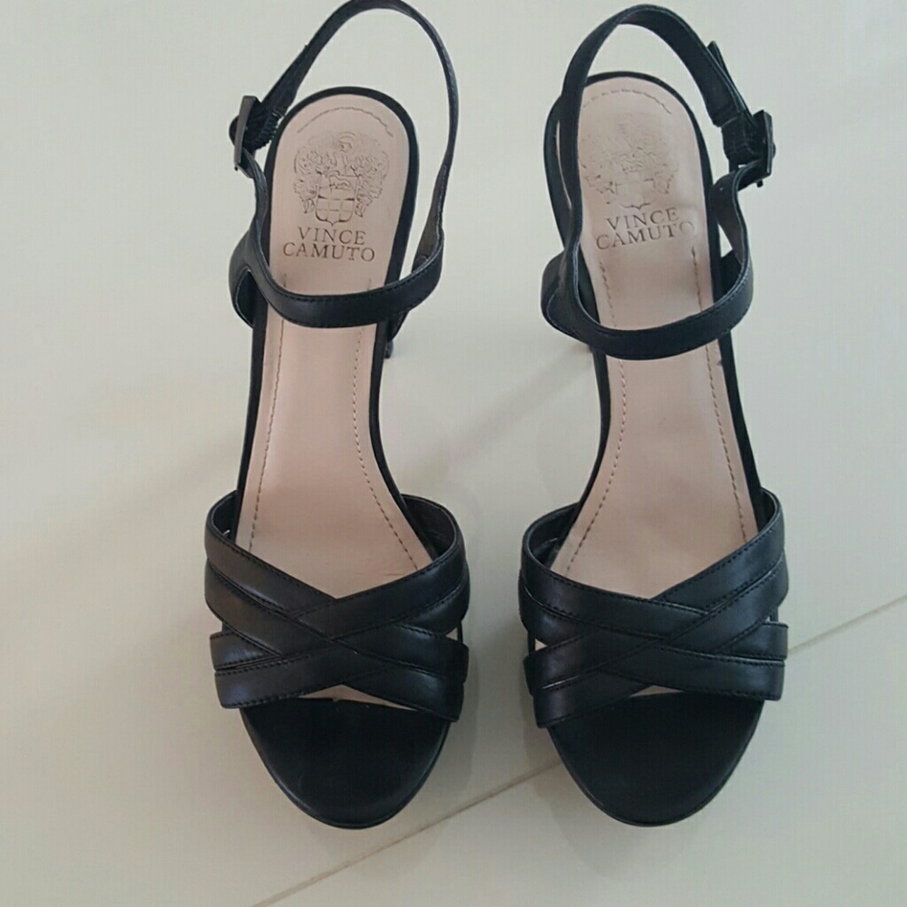 Vince Camuto black heels