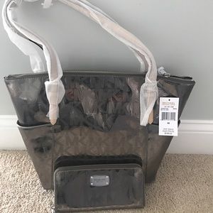 Michael Kors Jet Set Tote and wallet