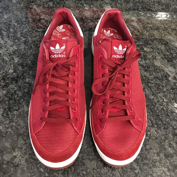 rod laver adidas red