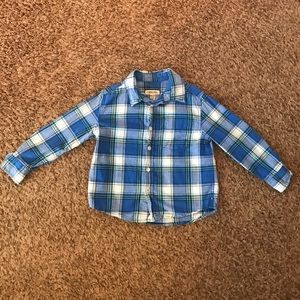Cherokee XS 4/5 Long Sleeve Button Down Shirt