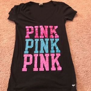 Pink tee