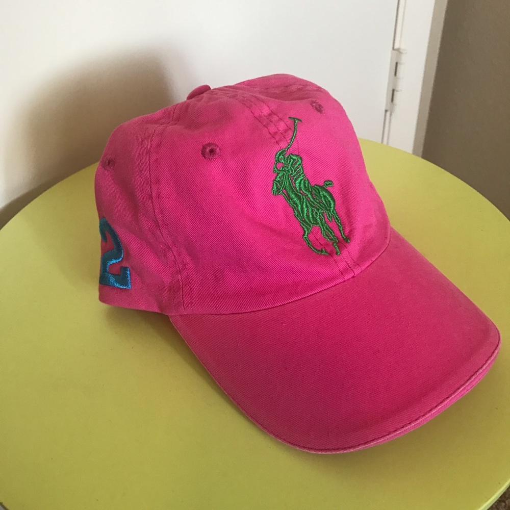 Pink Polo Hat