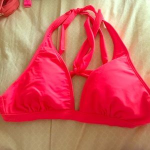 Aerie triangle halter bathing suit