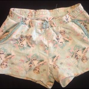 Girl's Frozen Shorts