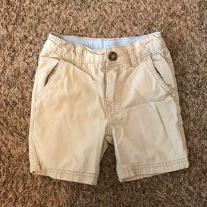 Carter's Boys Khaki Shorts (Size 4)