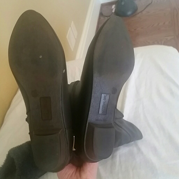 Macy's- Material girl black boots - Picture 4 of 4