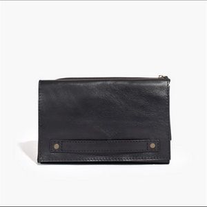 Madewell Duet Snap Clutch NWT