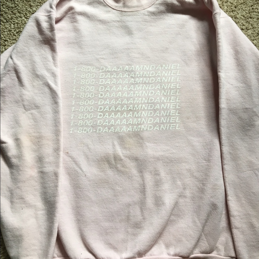 Light pink hoodie