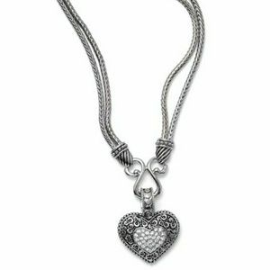 Lia Sophia Love Dust heart necklace