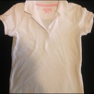 Nautica Short Sleeve Collard Shirt