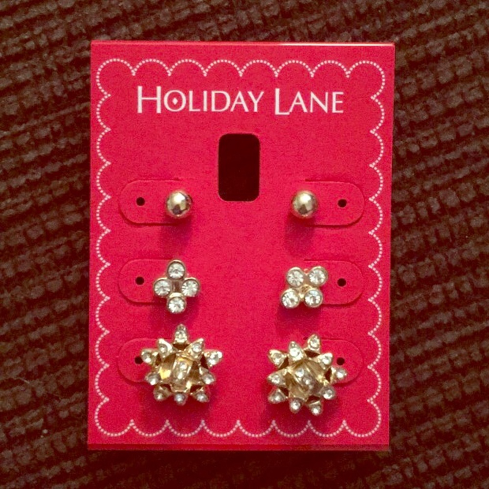 Holiday Lane™ by Macy's Earring Set