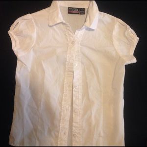 Nautica Girl's Collared Shirt