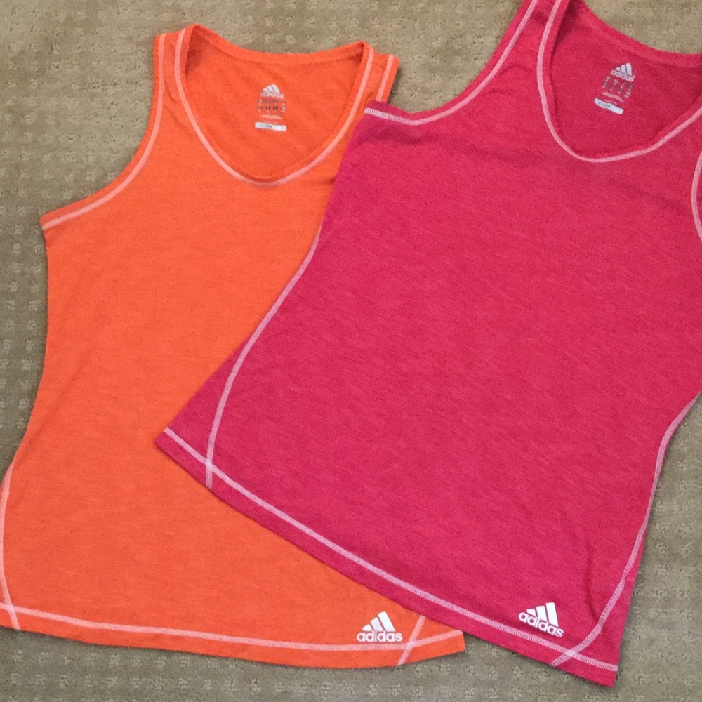 Sold Two adidas tanks
