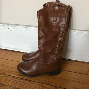 Nicole Shannon Brown Boots