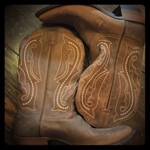 Women's Leather Cowboy Boots