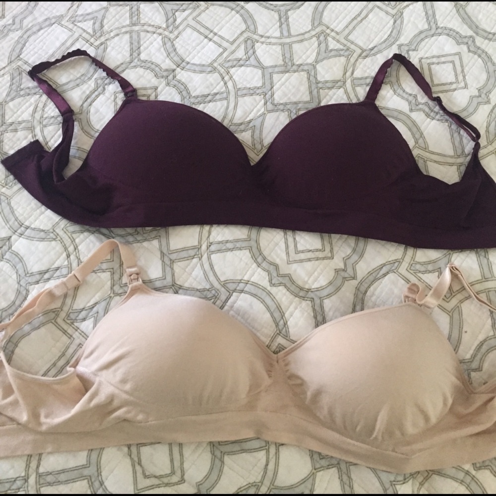 Gilligan & O'Malley Large Nursing Bras (2)