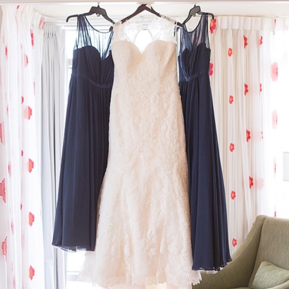 Jenny Yoo navy blue gown