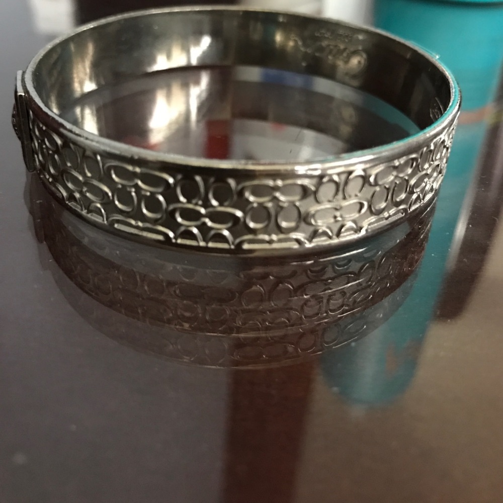 Coach Serling silver bangle