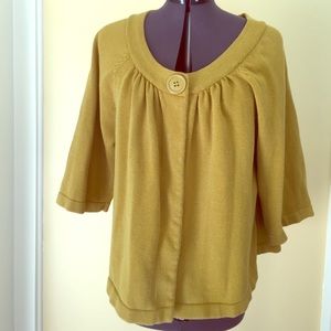 Spring sweater XL brand Chaus color chartreuse