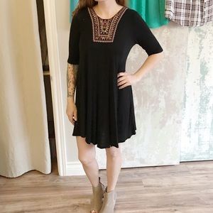 Beaded little black dress