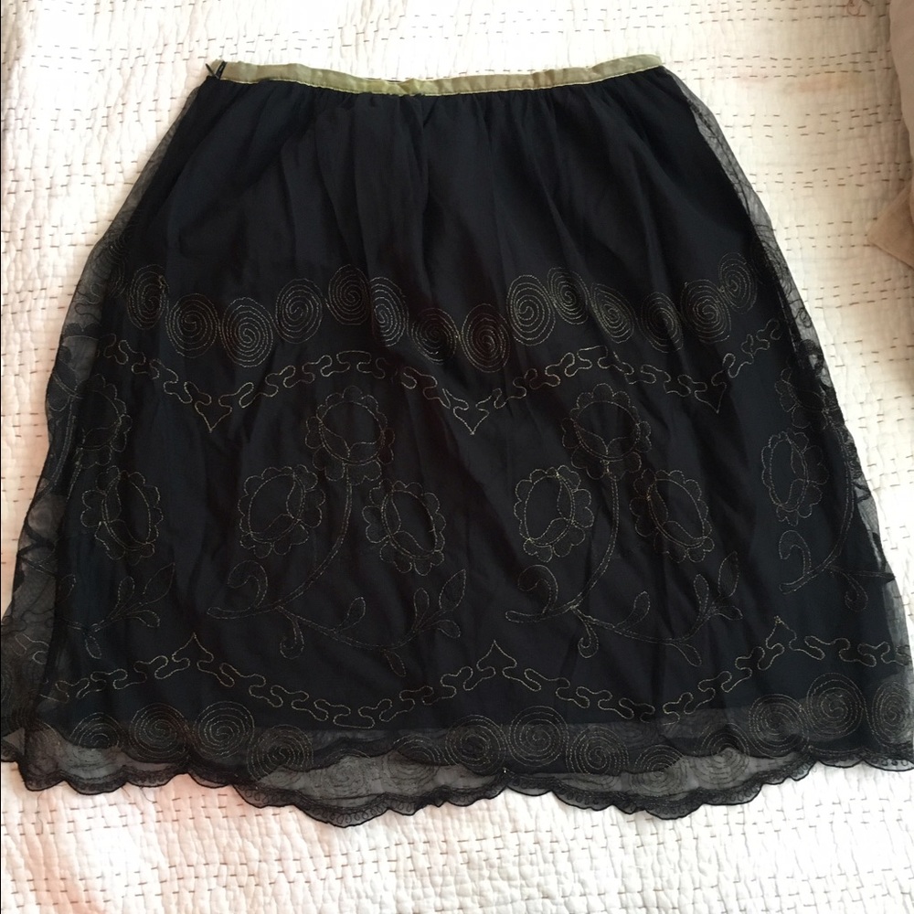 Beautiful Black Party Skirt