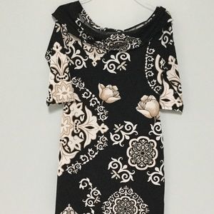 White House Black Market cowl neck dress.