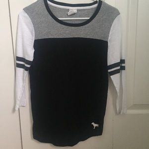 VS Pink Baseball Tee