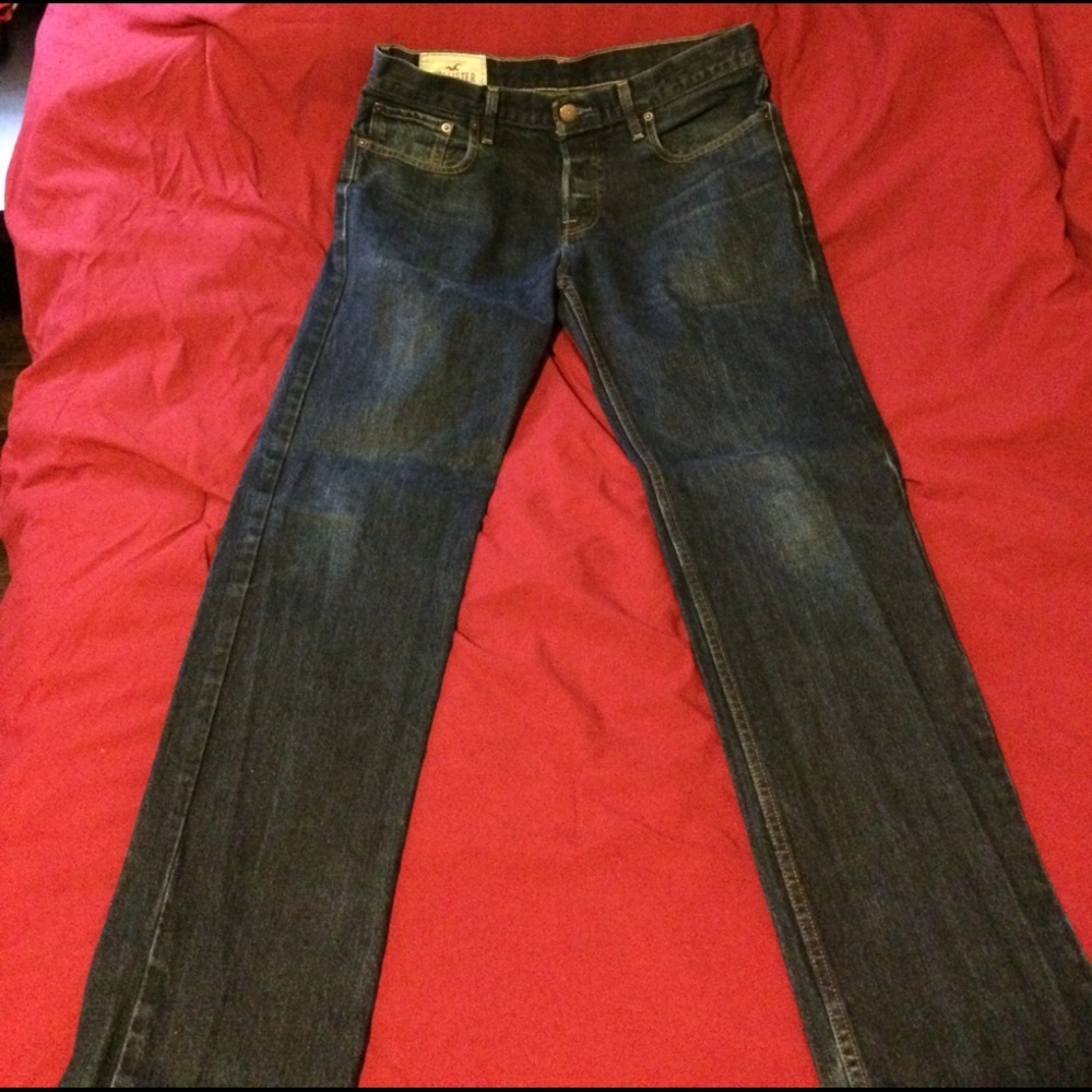 Hollister slim straight jeans