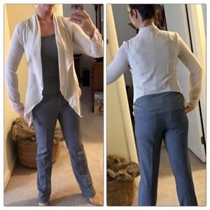 Morning Lavender Chiffon-like Blazer