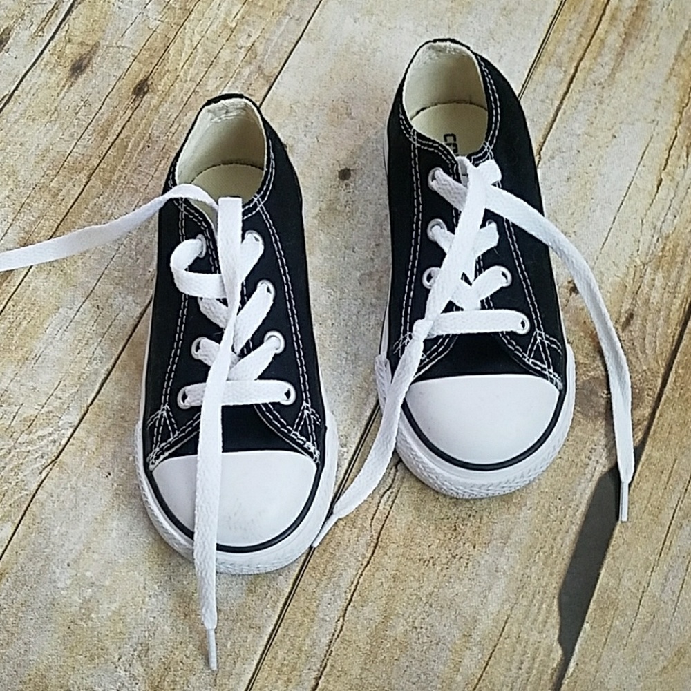 Toddler Converse size 8! Worn once!