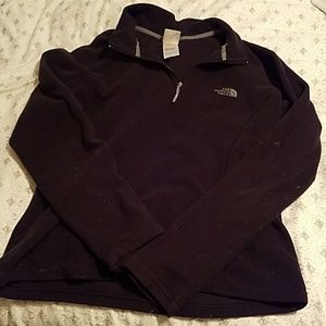 North Face women's black fleece