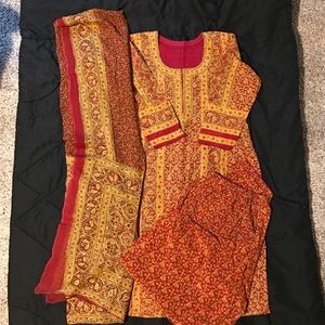 Party Salwar Kameez- Size 38