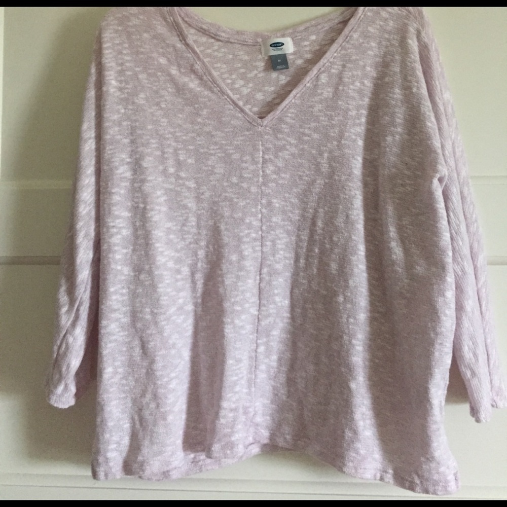 Purpley Pink Old Navy 3/4 Sleeve Sweater