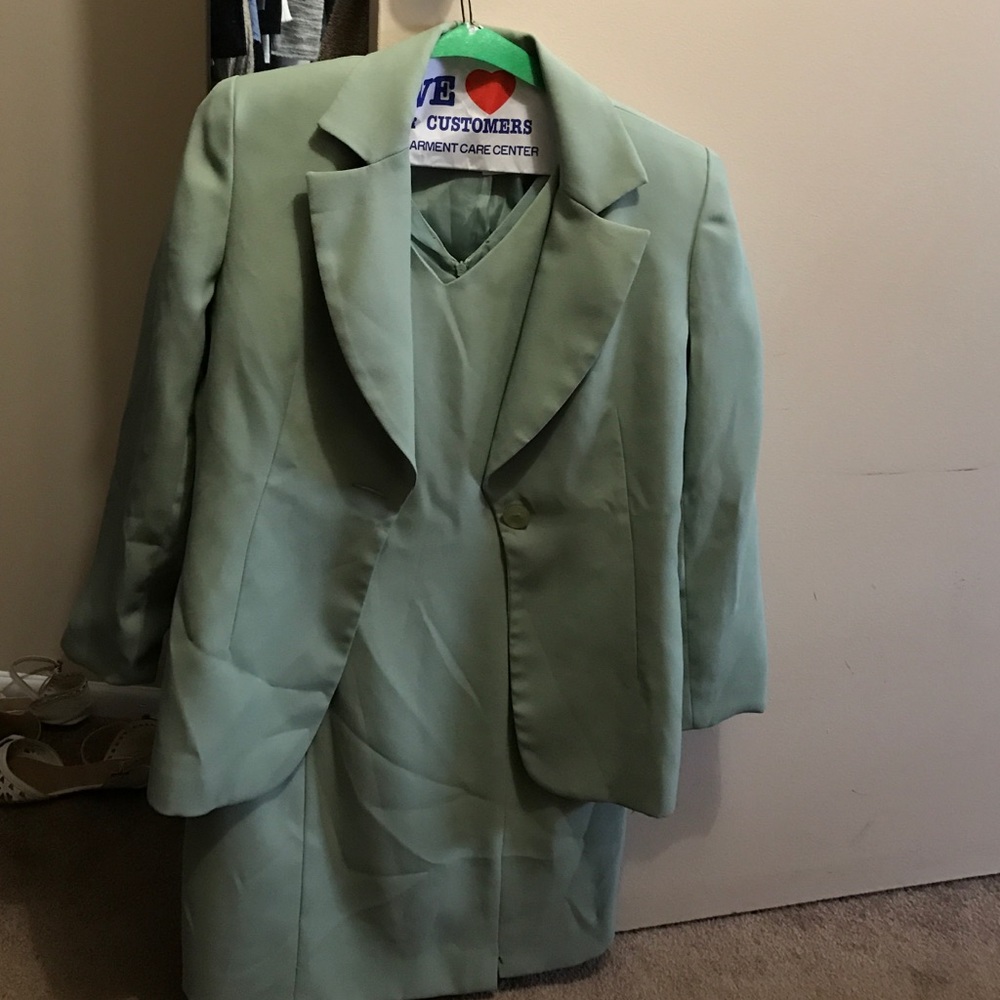 Dress with suit jacket worn ONCE perfect condition