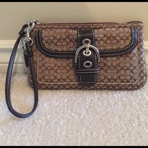 Coach wristlet