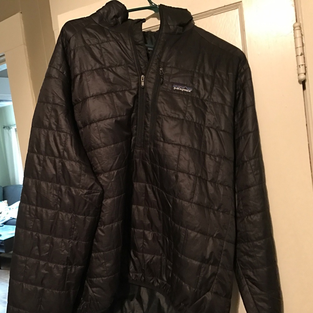 Patagonia pullover half zip coat