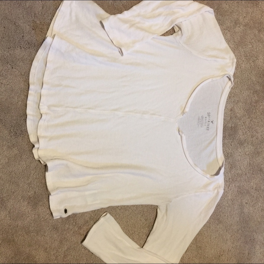 Waffle Knit Top