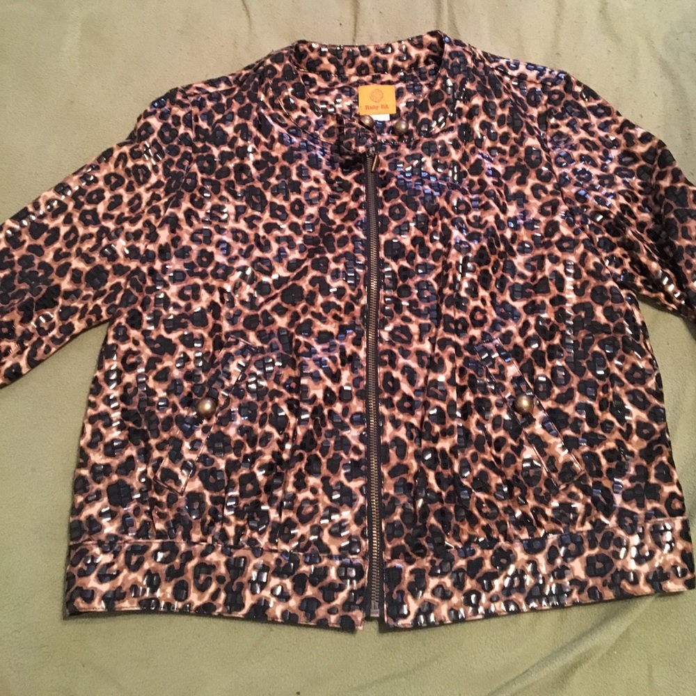 Leopard jacket