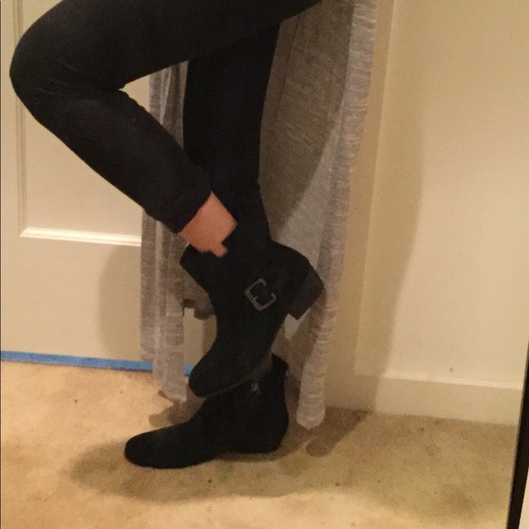 ClosingTODAY ♦Leather Buckle Booties - Picture 8 of 8