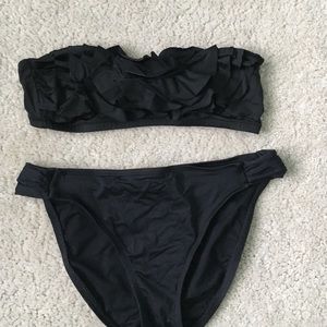 SALE--Cute black bikini.
