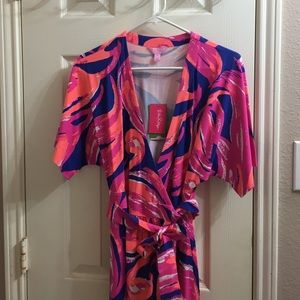NWT Lilly Pulitzer Amoritta Wrap Dress