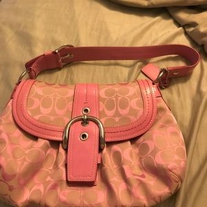 Pink Coach purse