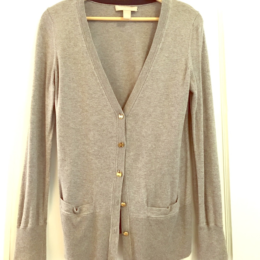 Gray Banana Republic Cardigan